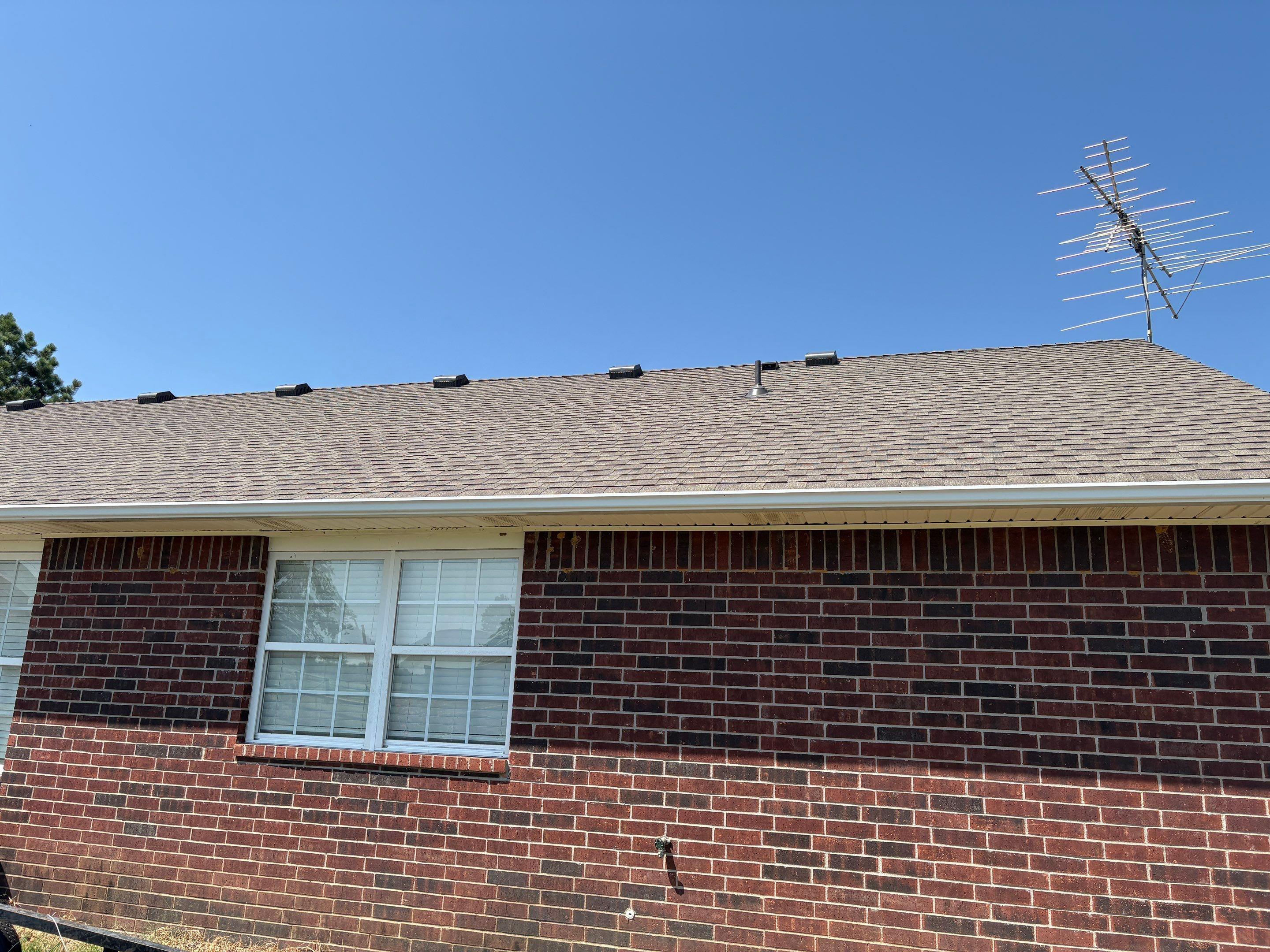 Sapulpa, OK home roof replacement - after